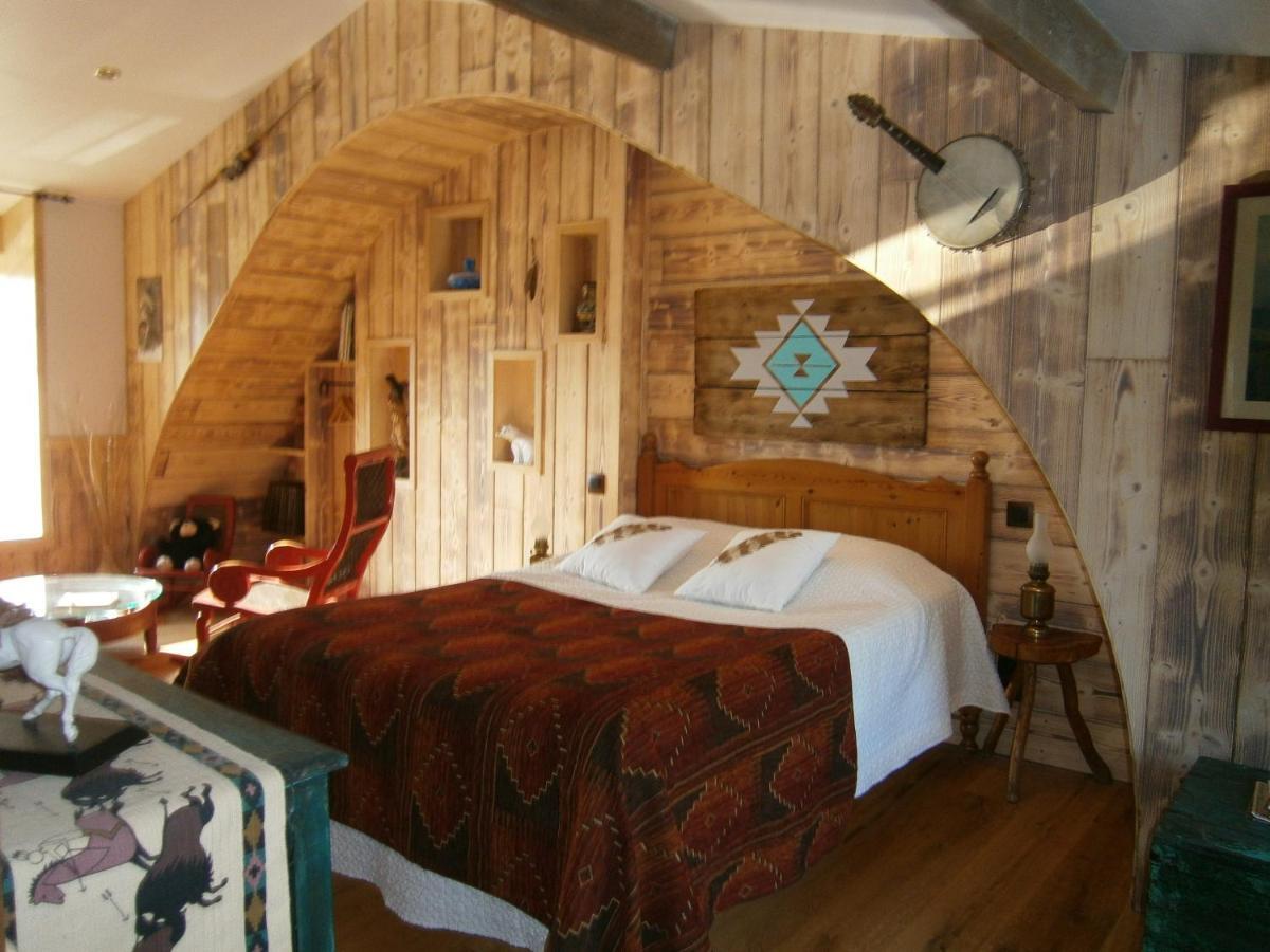 Guiscriff Chambre D'Hote Atypique "West Little Ranch" Chambre Amerindienne المظهر الخارجي الصورة